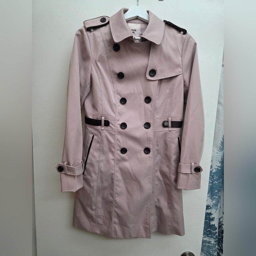 HOPESHOW & ITGIRL Double-Breasted Trench Coat Asian Size 160/84A (Eqv. US 4)